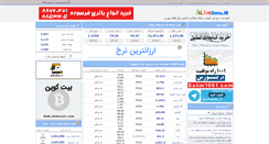 Desktop Screenshot of livedata.ir